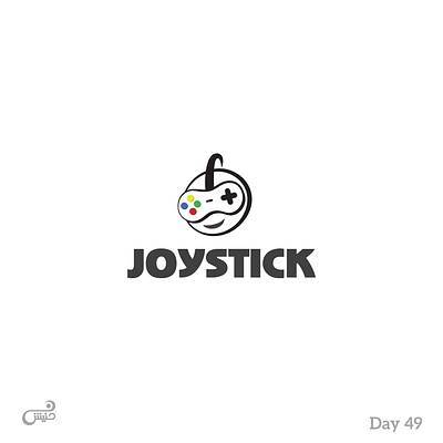 Day #49 - Joystick challenge design game game art games gaming graphic graphicdesign illustration joystick logo logodesign logos typography ux vector