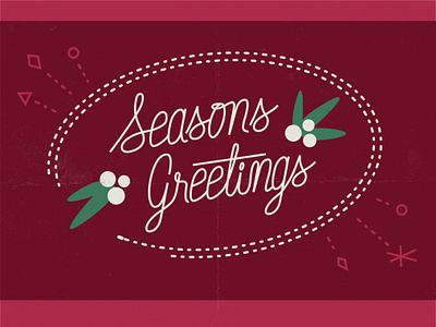 ❄️ Seasons Greetings ❄️ christmas card christmas lettering digital lettering digitalart festive graphic design greeting card hand drawn hand lettering handlettered handlettering holiday project illustration monoline monoline font monoline lettering monoline type seasons greetings typography