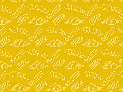 Pasta Party illustration pattern