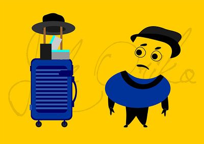 Where design flat illustration minimal vector