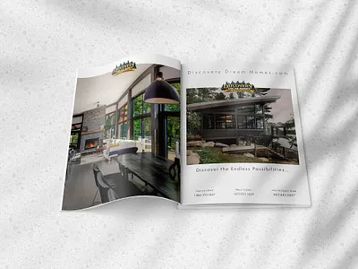 Discovery Dream Homes Editorial Ad & Billboard advertising editorial layout graphicdesign layout design toronto graphic designers