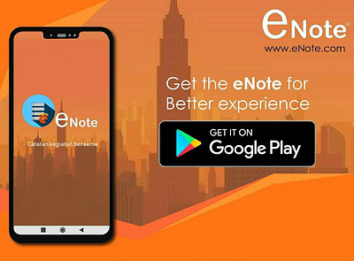 eNote Apps aesthetics branding design management app mobile mobile app modern ui ux