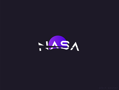 Nasa Exploration clean design earth gradient gradient color icon illustration logo logodesign logotype nasa ui vector