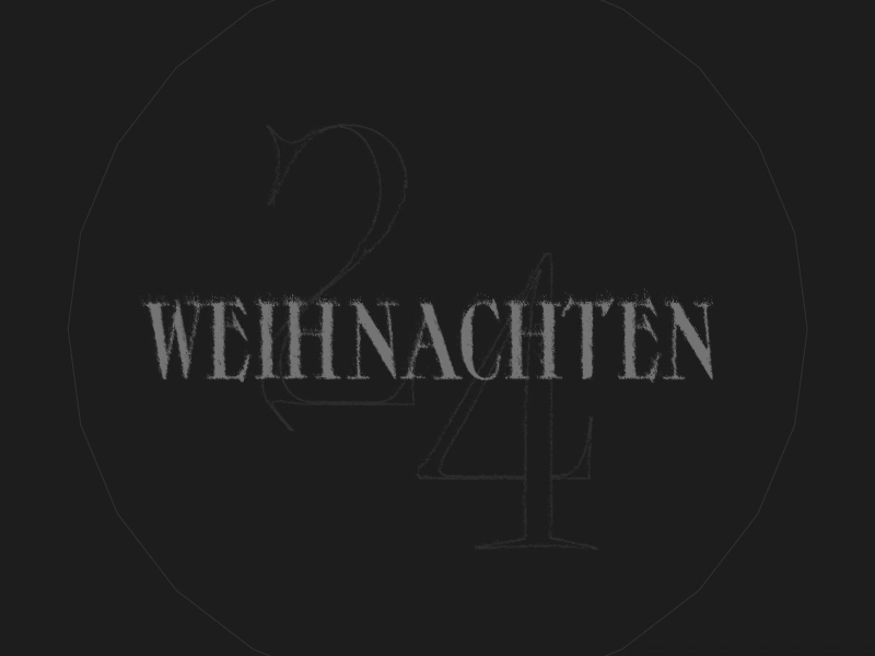 Weihnachten animation branding design displacement distortion logo minimalistic motion type typography ui