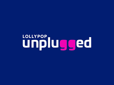 Lollypop Unplugged Logo Animation animation branding logo