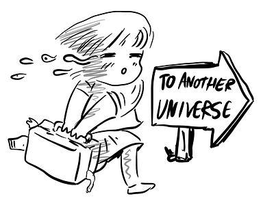 Leave! bag divorce love pack suitcase universe