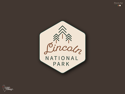 National Park Logo | Day 20. brand brand design brand identity branding daily logo challenge dailylogo dailylogochallenge dailylogodesign design dlc lincoln lincoln logo logo logo design logodesign national park national park logo park