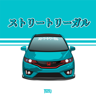 Street Car Illustration car design flat illustraion vector