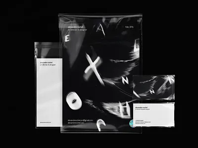 Alexandre Rochet Identity 2016 stationery black black and white brand brand identity branding branding design business cards deformation distorted distortion identity letter letters portfolio stationery stationery design typeface typography white