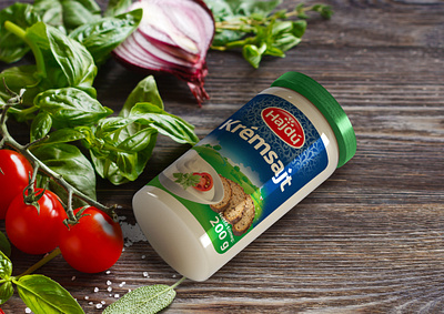 Hajdú krémsajt címketervezés cimketervezes creamcheese kremsajt labeldesign packagingdesign