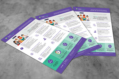 Info-graphic flyer branding brochure brochure design flyer infographic design infographics real estate service flyer typography