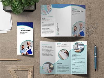 Medical Brochure branding brochure brochure design flyer medical medical care medical flyer pamphlet product page real estate typography