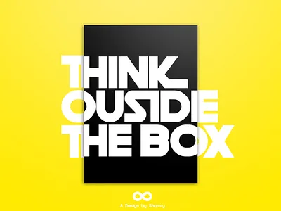 Think Outside the Box animation app brand designspiration digitalart graphic graphicgang inspiration interface logodesigner logomark logoplace logos photoshop sketch typography userinterfacedesign uxdesigner uxigers website