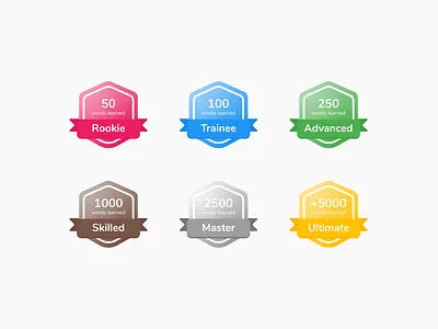 Badge | Daily UI #084 accomplishment adobe illustrator badge badge design badge logo badges daily ui 084 dailyui dailyui084 icon icons illustration