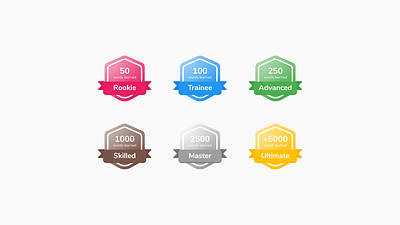 Badge | Daily UI #084 accomplishment adobe illustrator badge badge design badge logo badges daily ui 084 dailyui dailyui084 icon icons illustration