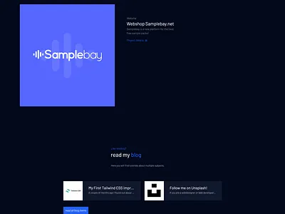Web developer portfolio / blog blog branding css designer developer html5 javascript portfolio portfolio site ui ux web webdeveloper website website concept