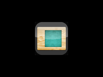 Wacom Intuos App Icon appicon appicons beige black green icon icon design intuos iosicon orange photoshop skeumorphic skeuomorphic ui wacom wood wooden yellow