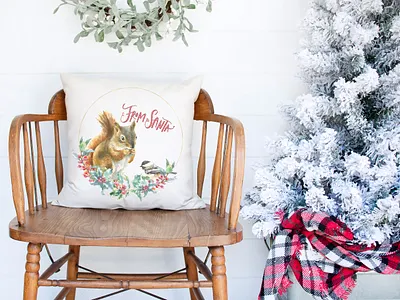 Christmas Watercolor Woodland Story by Catherine Wheel 2020 animal bird card christmas christmas watercolor forest graphics illustration merry christmas mouse new year rat retro squirrel vintage watercolor winter woodland