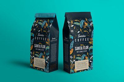 Coffee Packaging Design beverage packaging beverages brand identity branding coffee coffee packaging coffeeshop design illustration logo packaging packaging design pattern