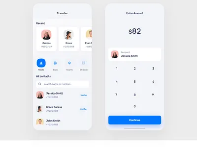 App enter amount finance account adobe xd adobe xd photoshop ui ux app design interface ios mobile ui ux