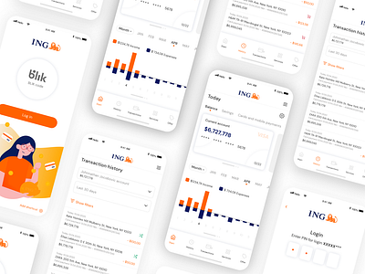 Banking app app application bank clean design money sketch ui ux ux design web