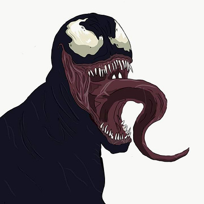 Venom creative design illustration sketch uidesign