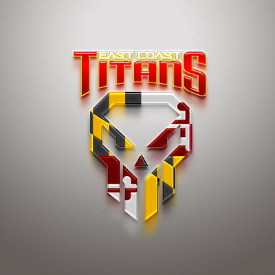 East Coast Titans abstract business company concept corporate design icon logo symbol vector