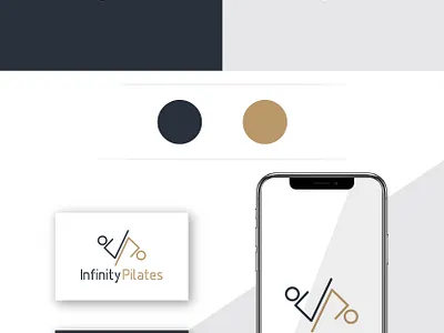 Infinity Pilates brand design branding fitness icon design infinity logo logo inspirations logodesign pilates vector