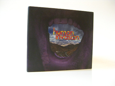 human invasion - CD design logo packagin