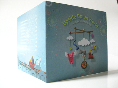 Upside Down World - CD artwork packagin