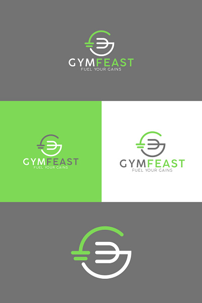 GYMFEAST brand design branding design fitness gym gym logo icon design logo logo identity logo inspirations logodesign vector