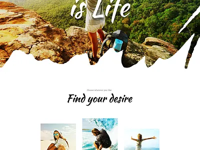 Adventure Template adventure clean corporate free website templates html website templates landing page modern responsive website templates template templatedesign user interface design