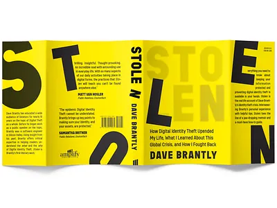 Stolen Book Jacket mockup bookcoverdesign bookdesign books graphicdesign print typogaphy