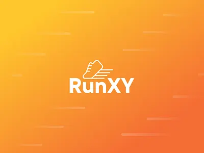 RunXY Logo animation app brand fitness ios logo run shoes sneaker trainer