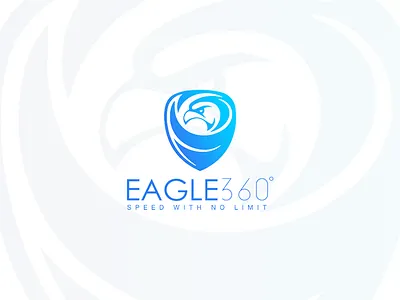 EAGLE360˚ branding design flat illustration logo vector