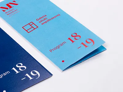 Brochures - MNP art gallery branding brochure design detail icon logo minimalism museum print typogaphy visual identity