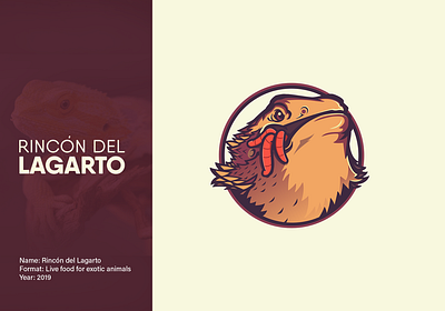 Rincon Del Lagarto | Logo advertise animal animal logo beard dragon bearddragon branding branding agency branding and identity design designer dragon food illustration illustration art logo logo design logodesign reptile vector vectors