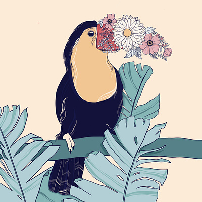 Bird art artist artwork collection illustration artist portfolio women