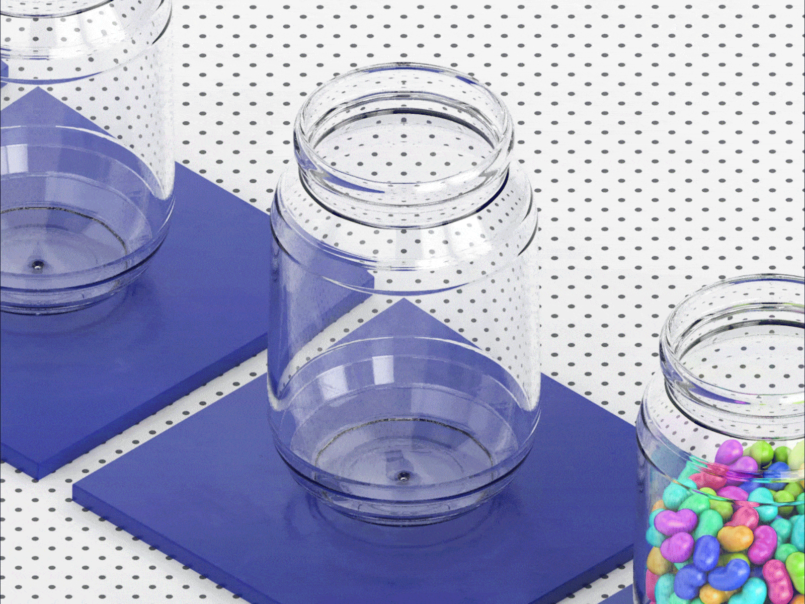 Beans Jar Animation Merry Christmas 3d 3d animation animation cinema4d lightning rendering