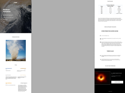 . DOT tornado design tornado ui uidesign ux uxdesign webdesign