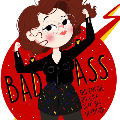 Badass Me ! badass character closeup digital illustration digitalart illustration ipadpro myself portrait procreate procreate art self portrait