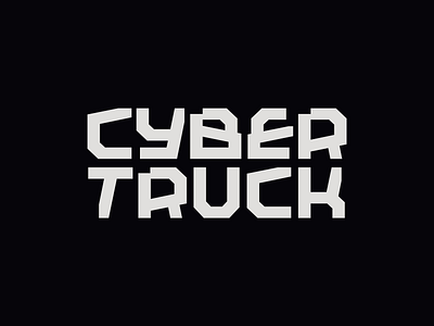 Case Typeface custom cybertruck design faelpt graphic design instagram letters tesla type typedesign typeface typography