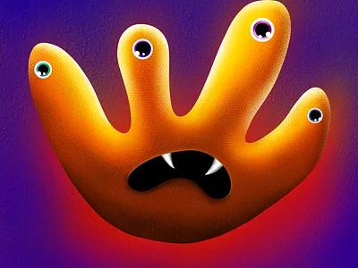 Monster drawing illustration monster procreate