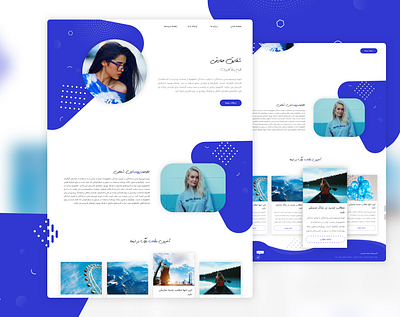 personal website adobe adobe xd design illustrator personal ui ux website design websites