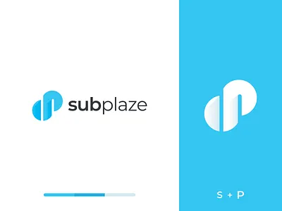 subplaze agency app icon app logo branding clean logo clever logo connect creative identity logo logo inspiration mark modern logo monogram simble sp subplaze tech logo technology unique