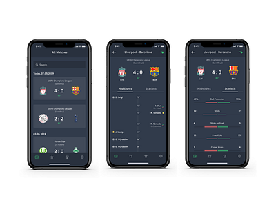 TotalScore app bet football lviv soccer ui ukraine ux