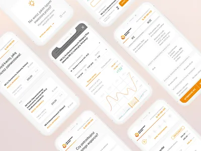 NN Investments Partners TFI // Reimagined (MOBILE) adaptive banking branding clean design figma financial financial dashboard flying bisons funds investment minimal mobile typography ui ux