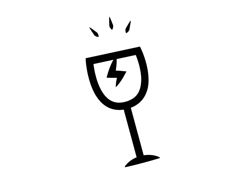 Frail break crack fragile frail gif glass icon inktober2019