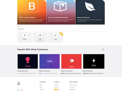 Store Index Page [WIP] - ThemeTree 4 2.0 index page store themetree themetree 2.0 web wip