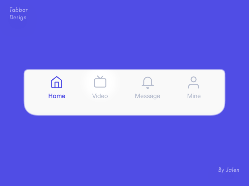 Tabbar Animation animation app design icon ui ux